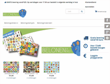 Tablet Screenshot of belonen.net